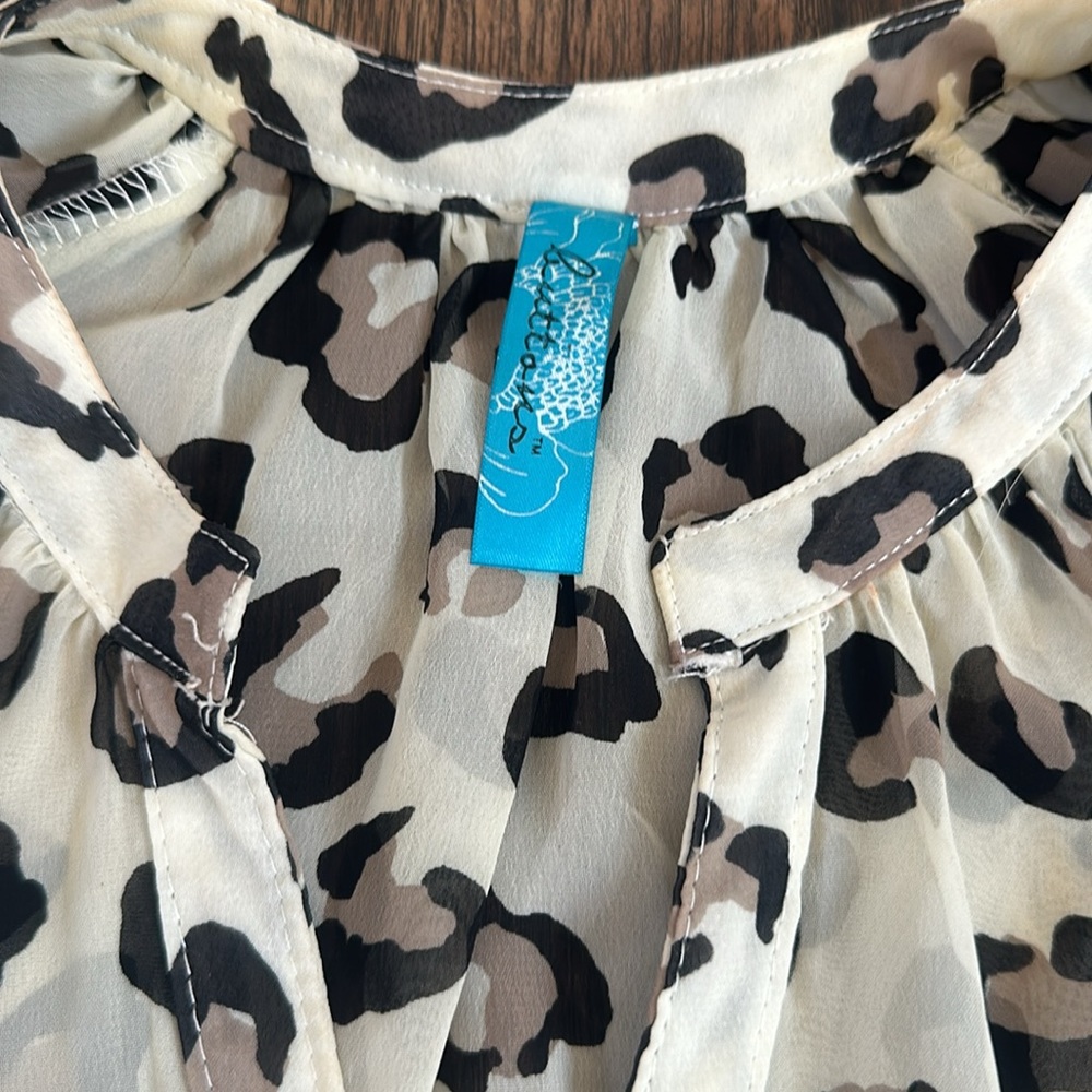 Leopard blouse - Picture 2 of 3